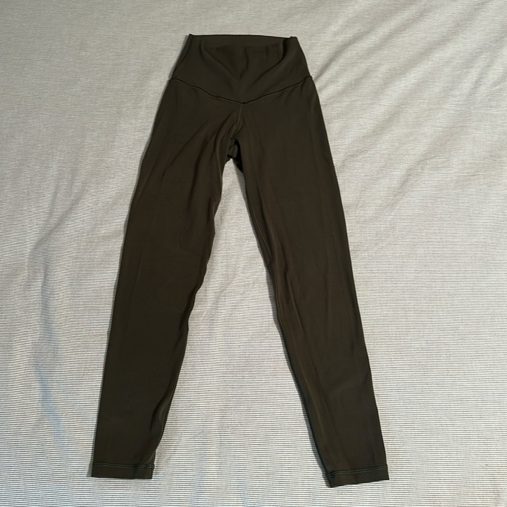 Aerie tights, Olive green, size XSM